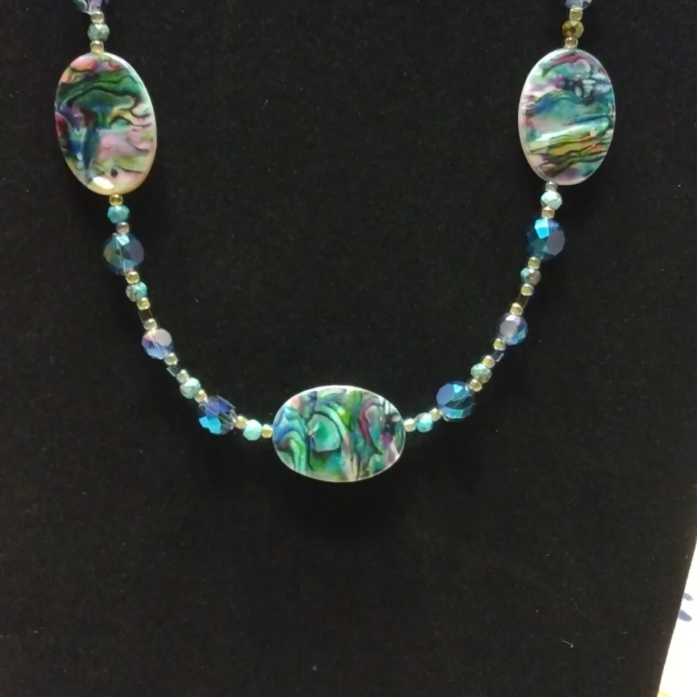 💖(2 for $20)Handmade beaded necklace - Picture 2 of 3